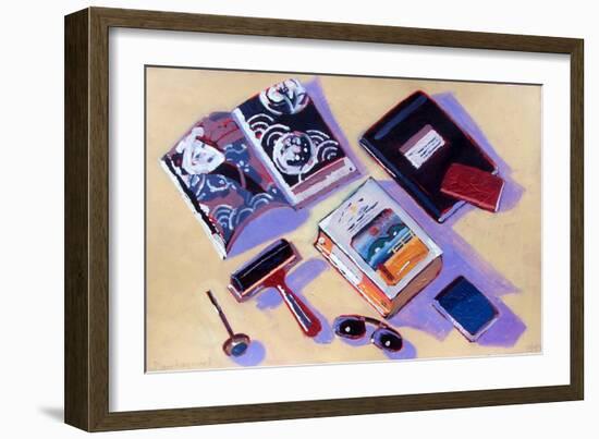 Roller and Sunglasses-Sara Hayward-Framed Giclee Print