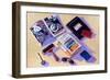 Roller and Sunglasses-Sara Hayward-Framed Giclee Print