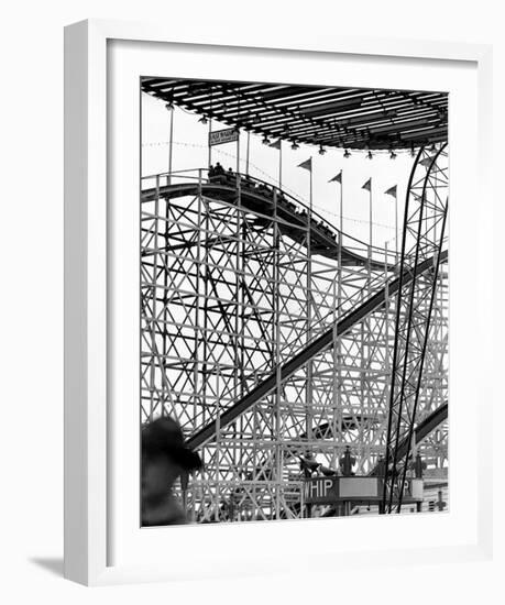 Roller Coaster-null-Framed Giclee Print