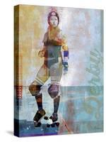 Roller Derby-Greg Simanson-Stretched Canvas