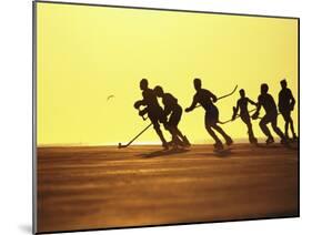 Roller Hockey-null-Mounted Photographic Print