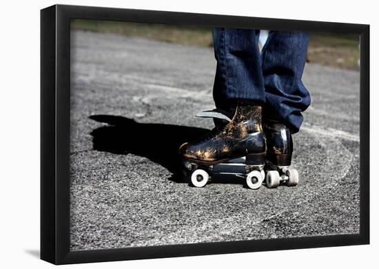 Roller Skates Central Park NYC-null-Framed Poster