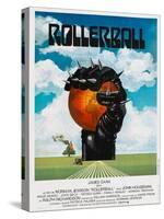 Rollerball, French poster, 1975-null-Stretched Canvas