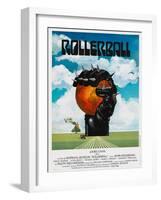 Rollerball, French poster, 1975-null-Framed Art Print