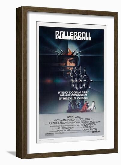 Rollerball, poster, 1975-null-Framed Art Print