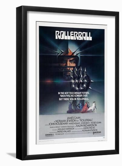 Rollerball, poster, 1975-null-Framed Art Print