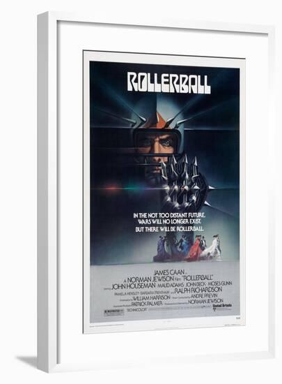 Rollerball, poster, 1975-null-Framed Art Print