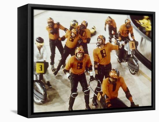 Rollerball-null-Framed Stretched Canvas