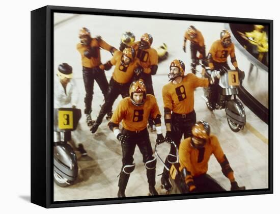 Rollerball-null-Framed Stretched Canvas