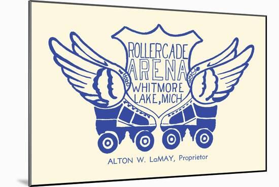 Rollercade Arena-null-Mounted Art Print