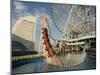 Rollercoaster and Fun Fair Amusement Park, Minato Mirai, Yokohama, Japan-Christian Kober-Mounted Photographic Print