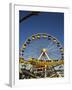 Rollercoaster at the Santa Monica Pier, Santa Monica, Los Angeles, California, USA-Kober Christian-Framed Photographic Print