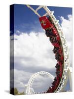 Rollercoaster, Sea World, Gold Coast, Queensland, Australia-David Wall-Stretched Canvas