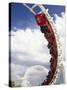 Rollercoaster, Sea World, Gold Coast, Queensland, Australia-David Wall-Stretched Canvas