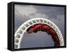 Rollercoaster, Sea World, Gold Coast, Queensland, Australia-David Wall-Framed Stretched Canvas