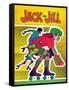 Rollerskating - Jack and Jill, April 1982-Allan Eitzen-Framed Stretched Canvas