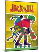 Rollerskating - Jack and Jill, April 1982-Allan Eitzen-Mounted Giclee Print