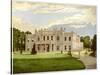 Rolleston Hall, Staffordshire, Home of Baronet Mosley, C1880-AF Lydon-Stretched Canvas