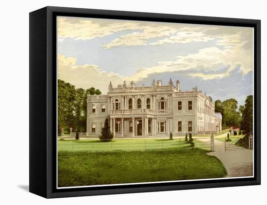 Rolleston Hall, Staffordshire, Home of Baronet Mosley, C1880-AF Lydon-Framed Stretched Canvas