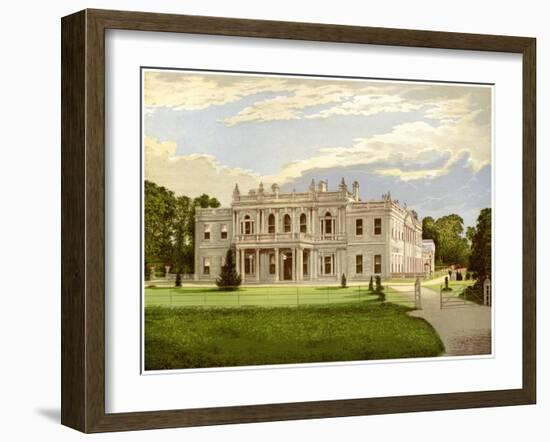 Rolleston Hall, Staffordshire, Home of Baronet Mosley, C1880-AF Lydon-Framed Giclee Print