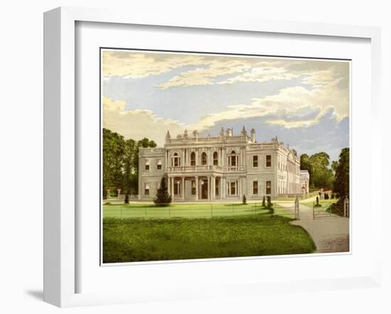 Rolleston Hall, Staffordshire, Home of Baronet Mosley, C1880-AF Lydon-Framed Giclee Print