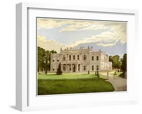 Rolleston Hall, Staffordshire, Home of Baronet Mosley, C1880-AF Lydon-Framed Giclee Print