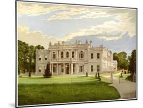 Rolleston Hall, Staffordshire, Home of Baronet Mosley, C1880-AF Lydon-Mounted Giclee Print