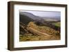 Rolling Countryside Landscape on Hazy Summer Evening-Veneratio-Framed Photographic Print