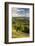Rolling Countryside Surrounding the Usk Valley, Brecon Beacons National Park, Powys, Wales. Summer-Adam Burton-Framed Photographic Print