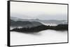 Rolling Fog, Smoky Mountains No. 2-Nicholas Bell-Framed Stretched Canvas