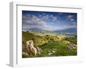 Rolling Green Hills of Central California No.4-Ian Shive-Framed Photographic Print