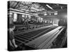 Rolling Hexagonal Rods, Edgar Allen Steel Foundry, Sheffield, South Yorkshire, 1962-Michael Walters-Stretched Canvas