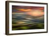 Rolling Hills at Sunset Copy-Ursula Abresch-Framed Photographic Print