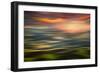 Rolling Hills at Sunset Copy-Ursula Abresch-Framed Photographic Print