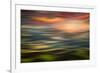 Rolling Hills at Sunset Copy-Ursula Abresch-Framed Photographic Print