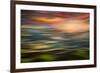 Rolling Hills at Sunset Copy-Ursula Abresch-Framed Photographic Print