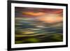 Rolling Hills at Sunset Copy-Ursula Abresch-Framed Photographic Print