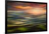 Rolling Hills at Sunset Copy-Ursula Abresch-Framed Photographic Print