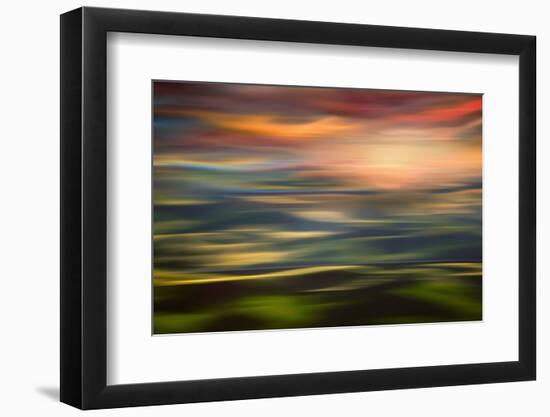 Rolling Hills at Sunset Copy-Ursula Abresch-Framed Photographic Print