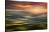 Rolling Hills at Sunset Copy-Ursula Abresch-Stretched Canvas