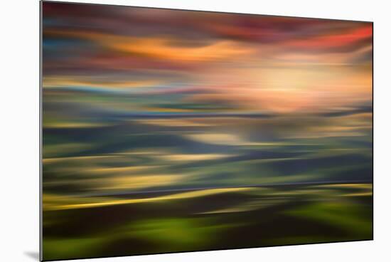 Rolling Hills at Sunset Copy-Ursula Abresch-Mounted Photographic Print