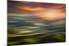 Rolling Hills at Sunset Copy-Ursula Abresch-Mounted Photographic Print