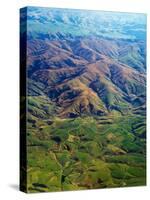 Rolling Hills in Southland Region of New Zealand-Jason Hosking-Stretched Canvas