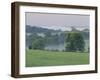 Rolling Hills of the Bluegrass Region at Sunrise, Kentucky, USA-Adam Jones-Framed Premium Photographic Print