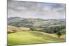 Rolling hills of the Val di Spoleto, Umbria, Italy, Europe-Julian Elliott-Mounted Photographic Print