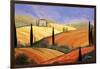 Rolling Hills Of Tuscany-Herb Dickinson-Framed Photographic Print