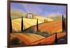 Rolling Hills Of Tuscany-Herb Dickinson-Framed Photographic Print