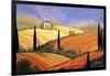 Rolling Hills Of Tuscany-Herb Dickinson-Framed Photographic Print