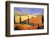 Rolling Hills Of Tuscany-Herb Dickinson-Framed Photographic Print