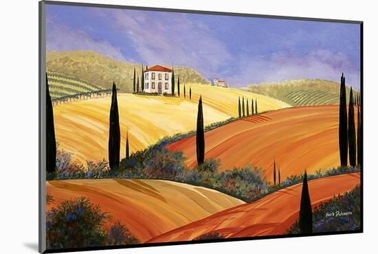 Rolling Hills Of Tuscany-Herb Dickinson-Mounted Photographic Print